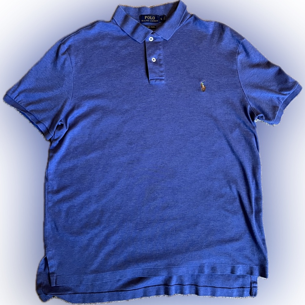 Men’s Blue Polo by Ralph Lauren - size L
